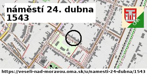 náměstí 24. dubna 1543, Veselí nad Moravou