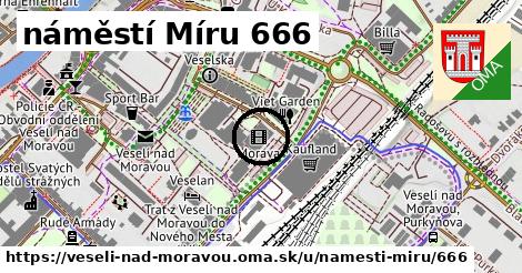 náměstí Míru 666, Veselí nad Moravou