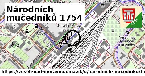 Národních mučedníků 1754, Veselí nad Moravou