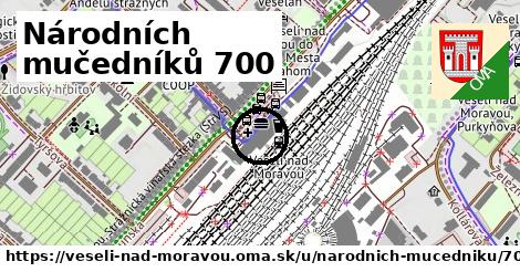 Národních mučedníků 700, Veselí nad Moravou