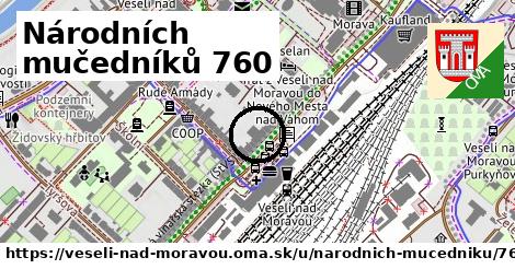 Národních mučedníků 760, Veselí nad Moravou