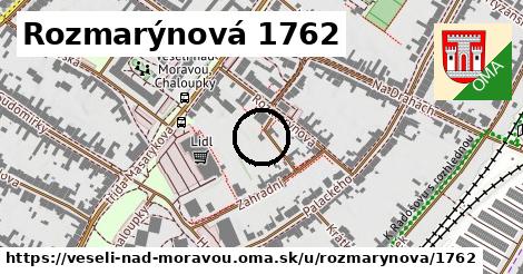 Rozmarýnová 1762, Veselí nad Moravou