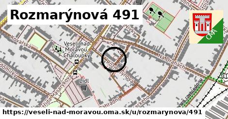 Rozmarýnová 491, Veselí nad Moravou