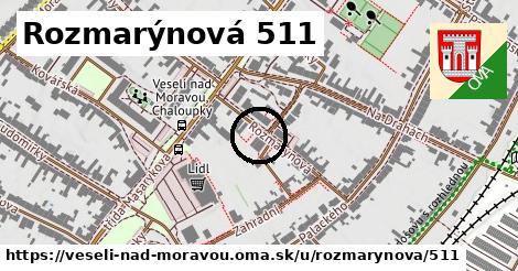 Rozmarýnová 511, Veselí nad Moravou