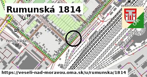 Rumunská 1814, Veselí nad Moravou