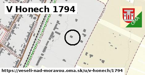 V Honech 1794, Veselí nad Moravou