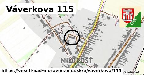 Váverkova 115, Veselí nad Moravou