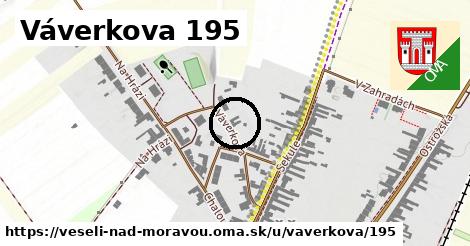 Váverkova 195, Veselí nad Moravou