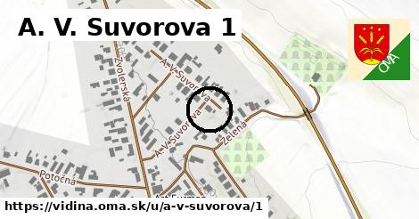 A. V. Suvorova 1, Vidiná