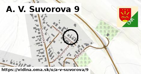 A. V. Suvorova 9, Vidiná