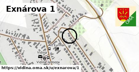 Exnárova 1, Vidiná
