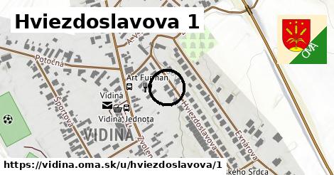 Hviezdoslavova 1, Vidiná