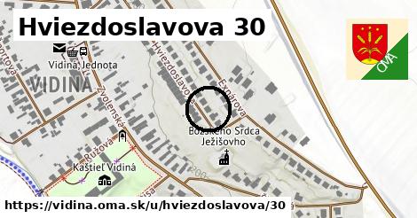 Hviezdoslavova 30, Vidiná