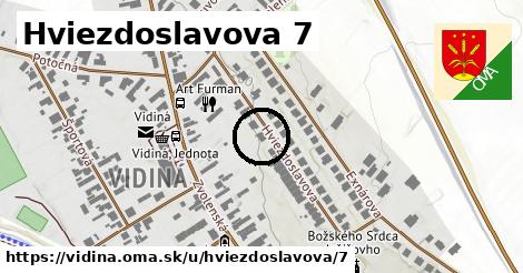 Hviezdoslavova 7, Vidiná