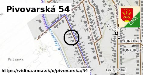 Pivovarská 54, Vidiná