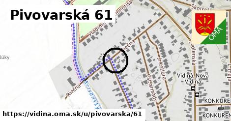 Pivovarská 61, Vidiná