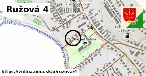 Ružová 4, Vidiná