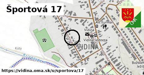 Športová 17, Vidiná