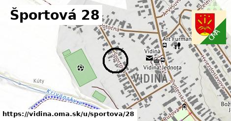 Športová 28, Vidiná