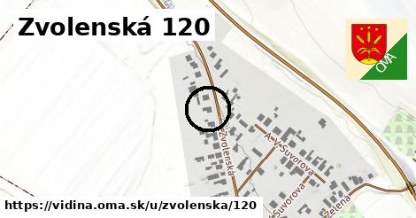 Zvolenská 120, Vidiná