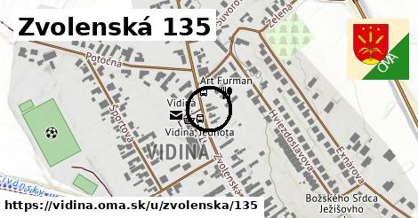 Zvolenská 135, Vidiná