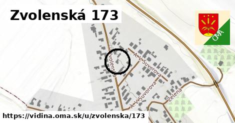 Zvolenská 173, Vidiná