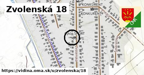 Zvolenská 18, Vidiná