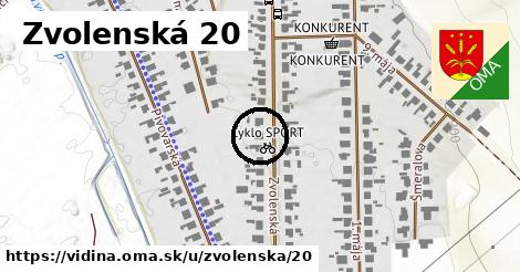Zvolenská 20, Vidiná
