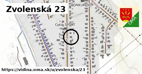 Zvolenská 23, Vidiná