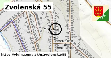 Zvolenská 55, Vidiná