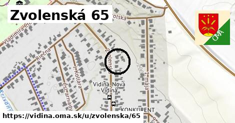 Zvolenská 65, Vidiná