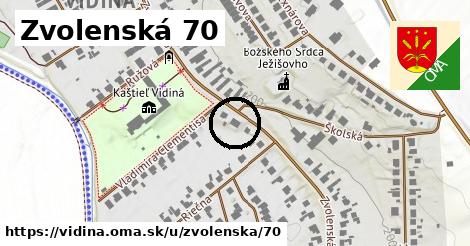 Zvolenská 70, Vidiná