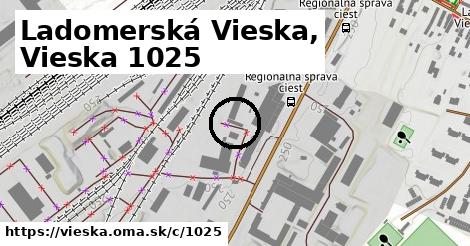 Ladomerská Vieska, Vieska <span class="supisne">1025</span>