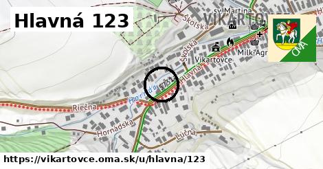 Hlavná 123, Vikartovce