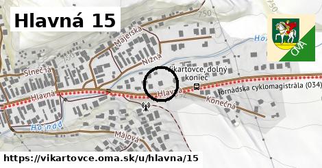 Hlavná 15, Vikartovce