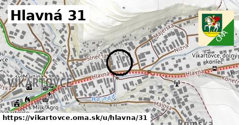 Hlavná 31, Vikartovce