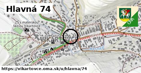 Hlavná 74, Vikartovce