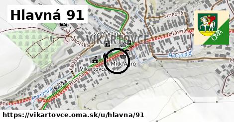 Hlavná 91, Vikartovce