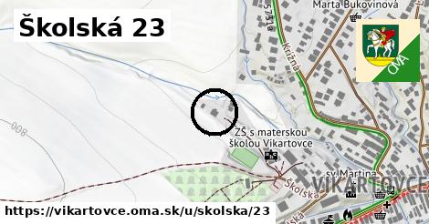 Školská 23, Vikartovce