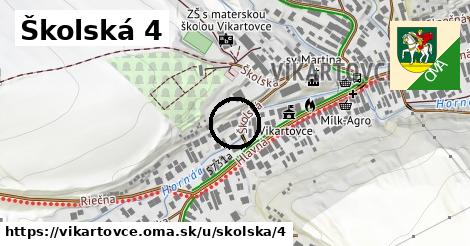 Školská 4, Vikartovce