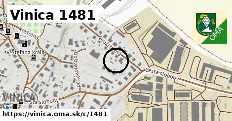 Vinica <span class="supisne">1481</span>