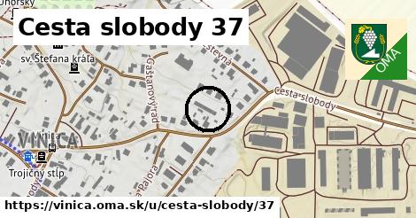 Cesta slobody 37, Vinica