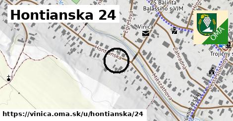 Hontianska 24, Vinica
