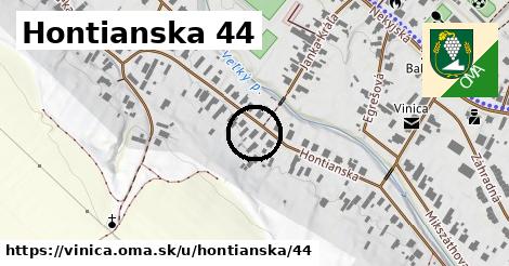 Hontianska 44, Vinica