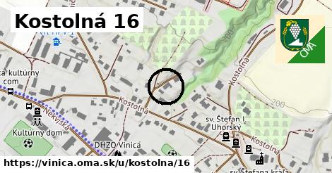 Kostolná 16, Vinica