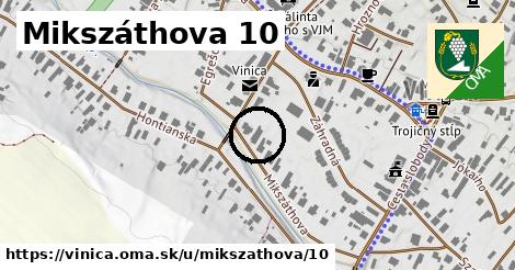 Mikszáthova 10, Vinica