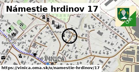 Námestie hrdinov 17, Vinica