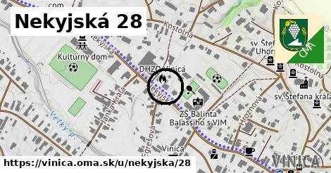Nekyjská 28, Vinica