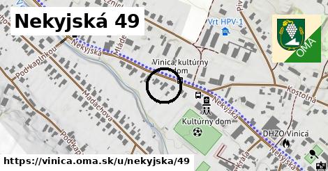 Nekyjská 49, Vinica