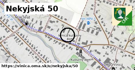 Nekyjská 50, Vinica